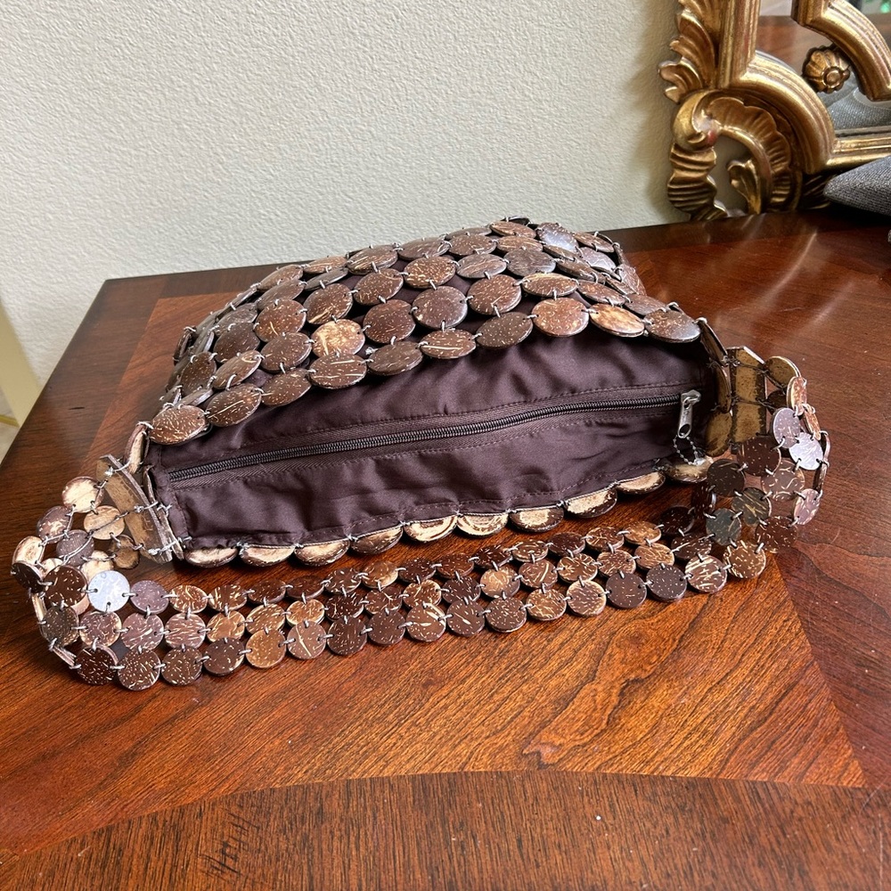Nwot Coconut Shell Bag - image 5